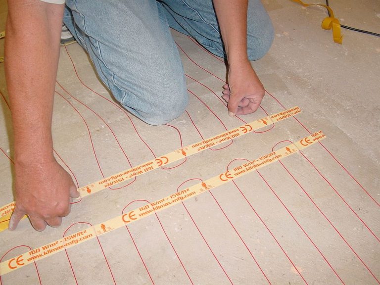 Under Floor Heating Installation with Coldbuster DIY Under Tile Heating