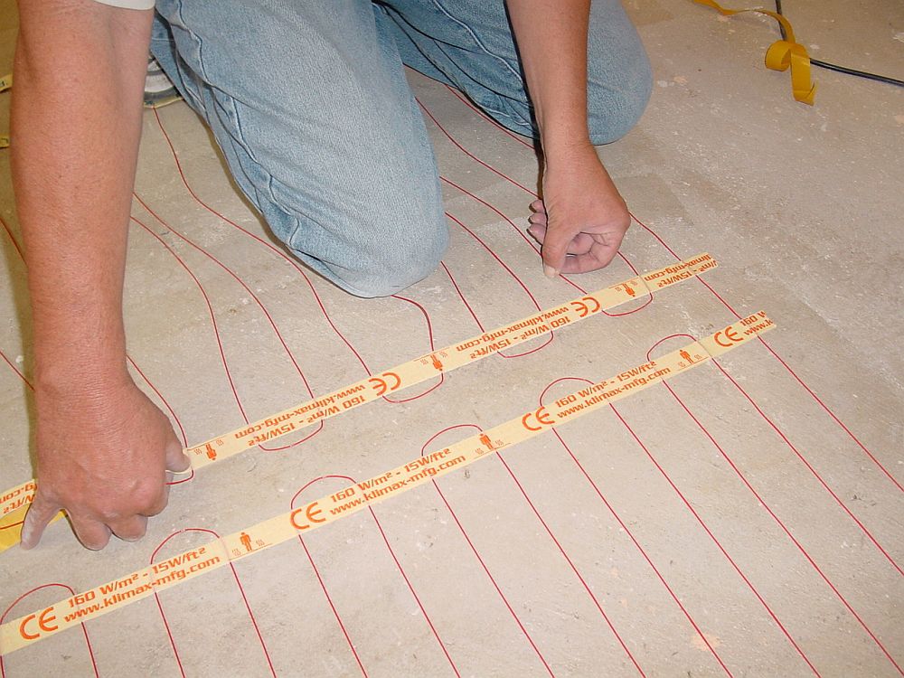 Under Floor Heating Installation with Coldbuster DIY Under Tile Heating